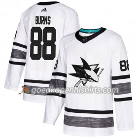 San Jose Sharks Brent Burns 88 2019 All-Star Adidas Wit Authentic Shirt - Mannen